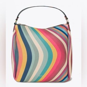 Paul Smith colorful leather hobo bag, NWT. Retail $915.